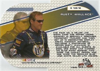 2003 Press Pass - Showcar #S 12B Rusty Wallace Back