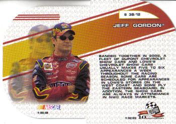 2003 Press Pass - Showcar #S 3B Jeff Gordon Back