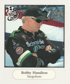 2003 Press Pass - Snapshots #SS 8 Bobby Hamilton Front