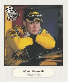 2003 Press Pass - Snapshots #SS 12 Matt Kenseth Front