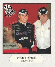 2003 Press Pass - Snapshots #SS 17 Ryan Newman Front