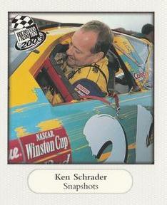 2003 Press Pass #SS 21 Ken Schrader Front