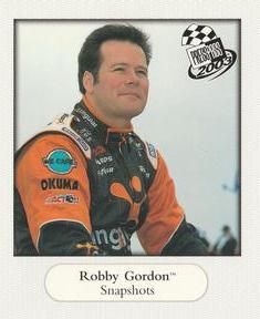 2003 Press Pass - Snapshots #SS 26 Robby Gordon Front