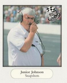 2003 Press Pass - Snapshots #SS 31 Junior Johnson Front