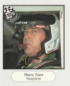 2003 Press Pass - Snapshots #SS 34 Harry Gant Front