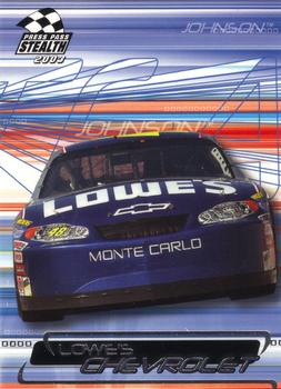 2003 Press Pass Stealth #35 Jimmie Johnson's Car Front