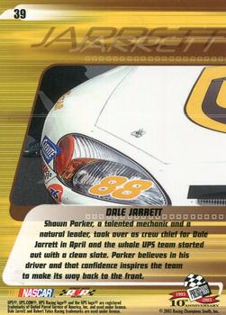 2003 Press Pass Stealth #39 Dale Jarrett Back