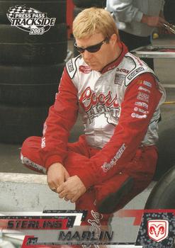 2003 Press Pass Trackside #12 Sterling Marlin Front