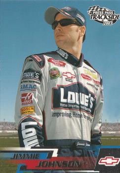 2003 Press Pass Trackside #24 Jimmie Johnson Front