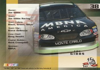 2003 Press Pass Trackside #38 Coy Gibbs Back