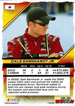 2003 Wheels High Gear #8 Dale Earnhardt Jr. Back