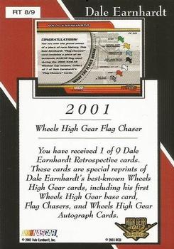 2003 Wheels High Gear - Dale Earnhardt Retrospective #RT 8 Dale Earnhardt Back