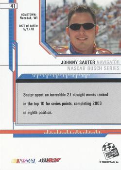 2004 Press Pass Eclipse #41 Johnny Sauter Back
