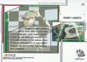 2004 Press Pass Eclipse #55 Bobby Labonte Back