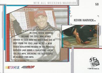 2004 Press Pass Eclipse #59 Kevin Harvick Back