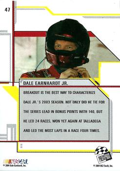 2004 Press Pass Eclipse #47 Dale Earnhardt Jr. Back