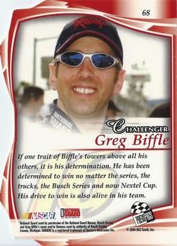 2004 Press Pass Premium #68 Greg Biffle Back