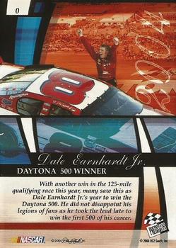 2004 Press Pass Premium #0 Dale Earnhardt Jr. Back