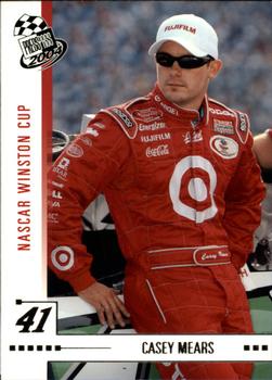 2004 Press Pass #22 Casey Mears Front