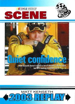 2004 Press Pass #85 Quiet Confidence Front