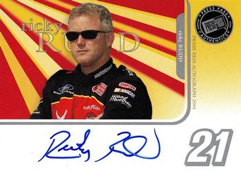 2004 Press Pass - Autographs #NNO Ricky Rudd Front