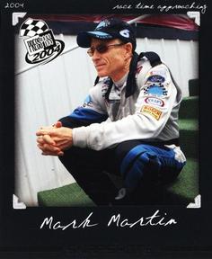 2004 Press Pass - Snapshots #SS 16 Mark Martin Front