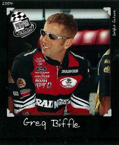2004 Press Pass - Snapshots #SS 1 Greg Biffle Front