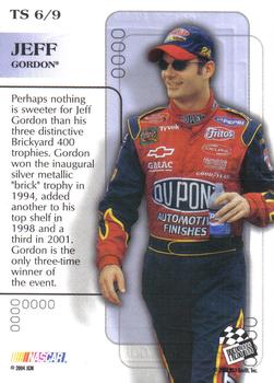2004 Press Pass - Top Shelf #TS 6 Jeff Gordon Back