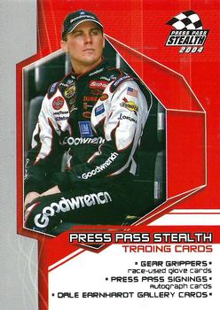 2004 Press Pass Stealth #100 Kevin Harvick Front