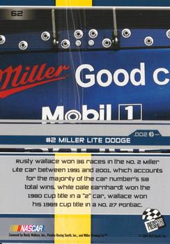 2004 Press Pass Stealth #62 #2 Miller Lite Dodge Back