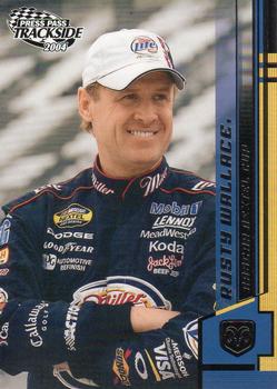 2004 Press Pass Trackside #7 Rusty Wallace Front