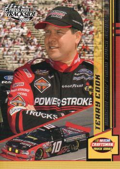 2004 Press Pass Trackside #49 Terry Cook Front