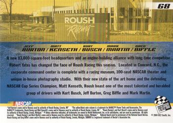 2004 Press Pass Trackside #68 Jeff Burton / Matt Kenseth / Mark Martin / Kurt Busch / Greg Biffle Back