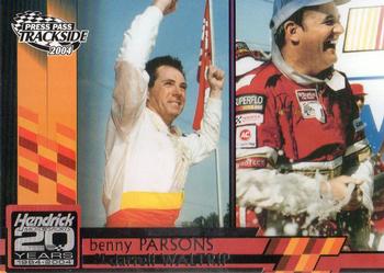 2004 Press Pass Trackside #79 Benny Parsons / Darrell Waltrip Front