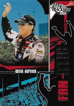 2004 Press Pass Trackside #115b Kevin Harvick Front