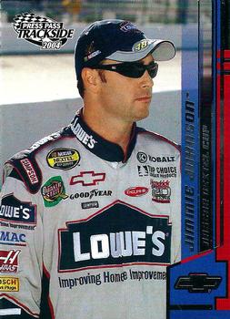 2004 Press Pass Trackside #23 Jimmie Johnson Front