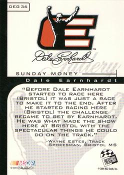 2004 Press Pass VIP - Dale Earnhardt Gallery #DEG 36 Dale Earnhardt Back