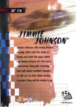 2004 Press Pass VIP - Driver's Choice #DC 1 Jimmie Johnson Back