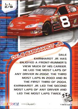 2004 Press Pass VIP - Lap Leader #LL 2 Dale Earnhardt Jr. Back