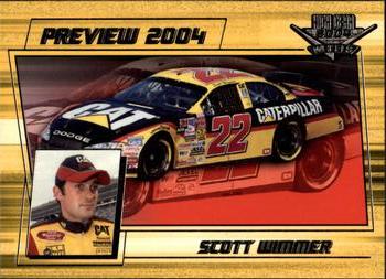 2004 Wheels High Gear #70 Scott Wimmer's Car Front