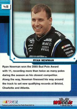 2004 Wheels High Gear #48 Ryan Newman Back