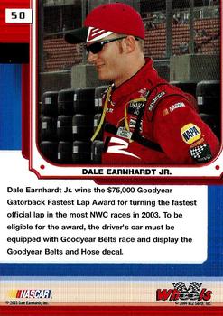2004 Wheels High Gear #50 Dale Earnhardt Jr. Back