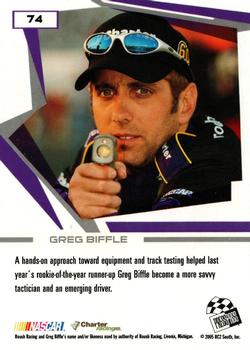 2005 Press Pass Eclipse #74 Greg Biffle Back