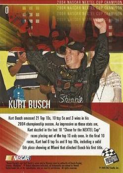 2005 Press Pass Eclipse #0 Kurt Busch Back