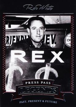 2005 Press Pass Legends #8 Rex White Front