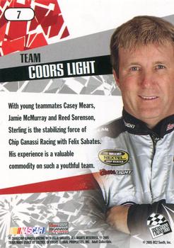 2005 Press Pass Stealth #7 Sterling Marlin Back