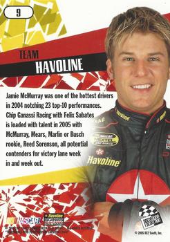 2005 Press Pass Stealth #9 Jamie McMurray Back