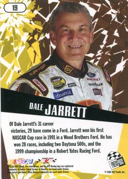 2005 Press Pass Stealth #19 Dale Jarrett Back