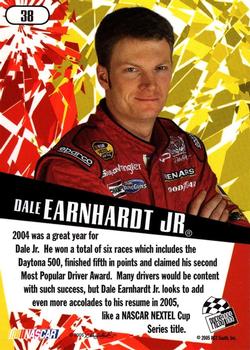 2005 Press Pass Stealth #38 Dale Earnhardt Jr. Back