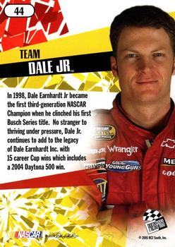 2005 Press Pass Stealth #44 Dale Earnhardt Jr. Back